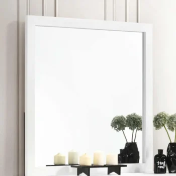 Wood Dresser Mirror