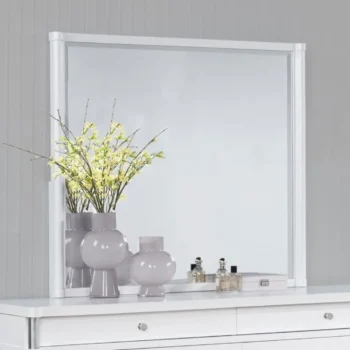 White Dresser Mirror
