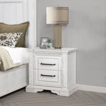 Nightstand with USB Charging Station