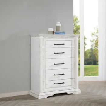 Chest of Drawers Vintage White