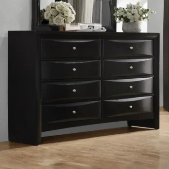 Black Wood Dresser