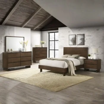 Warm Brown Bedroom Set