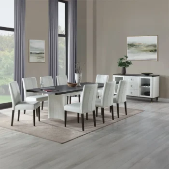 Expandable Dining Room Table Set