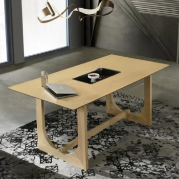 Natural Wood Dining Table