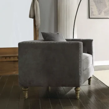 Vintage Velvet Armchair