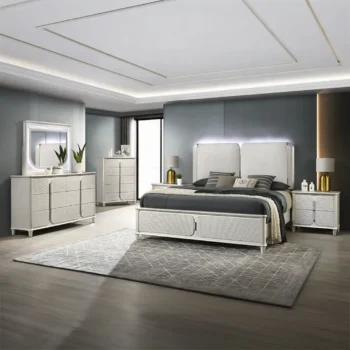 Pearl White Queen Bedroom Set
