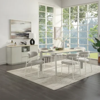 Light Gray Dining Room Set