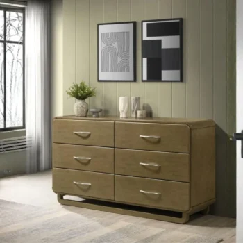 Transitional Dresser Cabinet