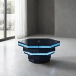 small black coffee table