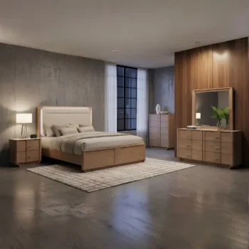 Light Oak Bedroom Set
