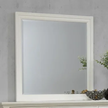 Cream White Dresser Mirror