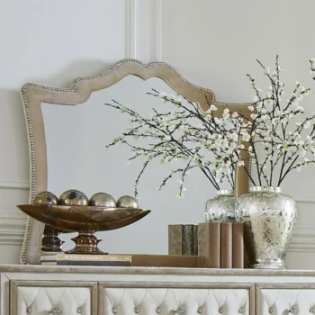 Upholstered Dresser Mirror