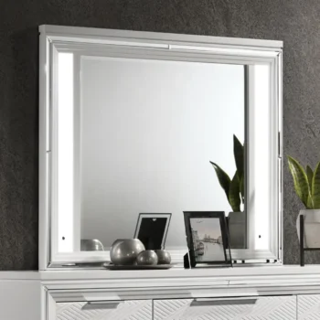 LED Dresser Mirror White