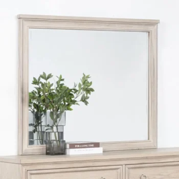 Dresser Mirror Washed Oak