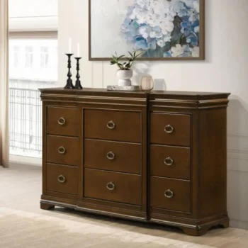 Traditional Wood Dresser