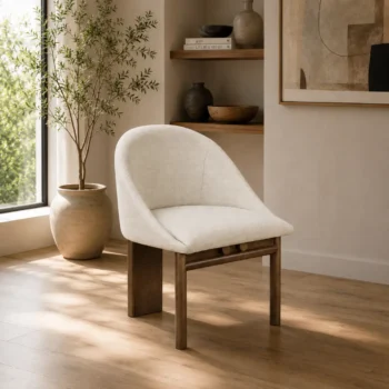 Beige Dining Chair