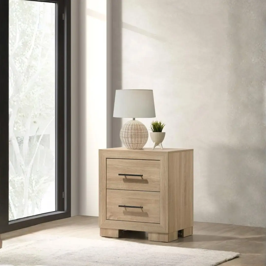 Arielle Nightstand With Concealed Casters By Coaster Furniture | Mobilia Cleopatra 3 Nightstand with Concealed Casters