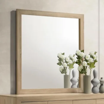 Dresser Mirror Light Oak