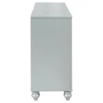 Gunnison 6 Drawer Silver Metallic Dresser By Coaster Furniture - Image 4