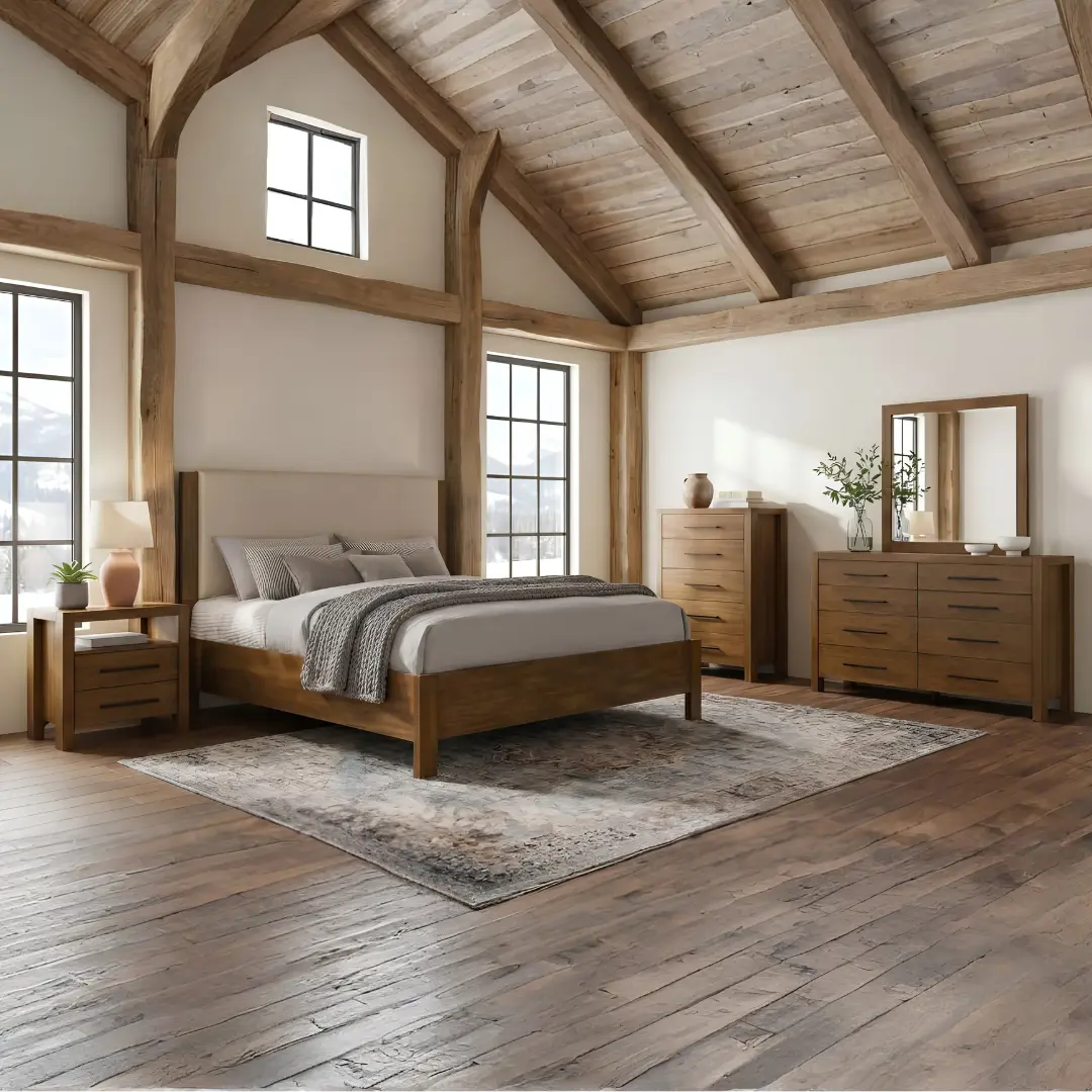 Adderley 5 Piece Transitional Bedroom Set By Coaster Furniture | Mobilia Cleopatra 3 Transitional Bedroom Set