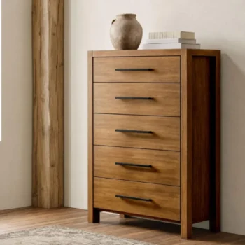 Warm Brown Bedroom Chest