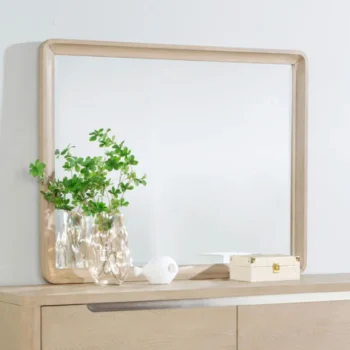Dresser Mirror Light Elm