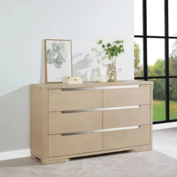 Light Elm Bedroom Dresser