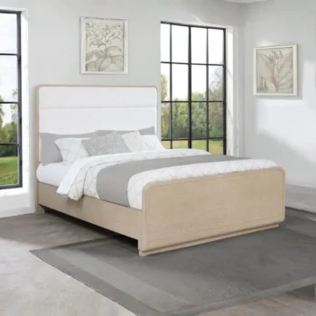Panel Bed Light Elm