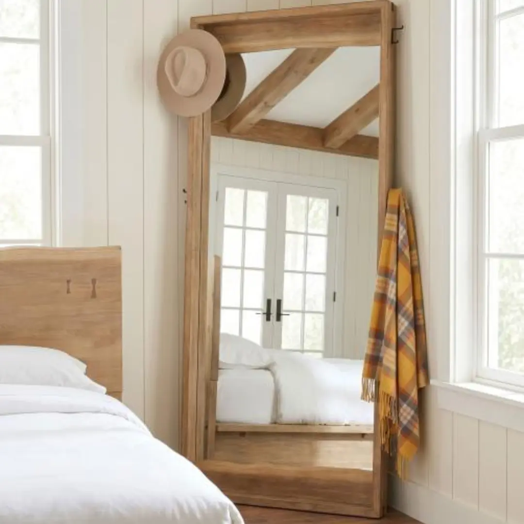 Stillwater Full-Length Floor Mirror By Coaster Furniture | Mobilia Cleopatra 3 Full-Length Floor Mirror