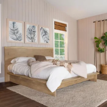 Wooden Platform Bed