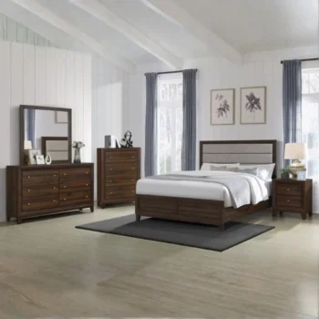 Bedroom Set Walnut