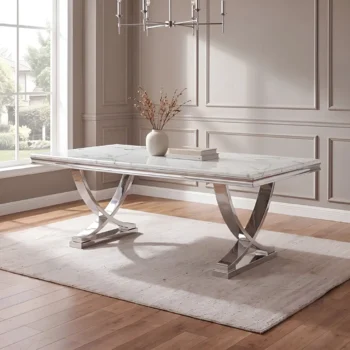 Marble Top Dining Table