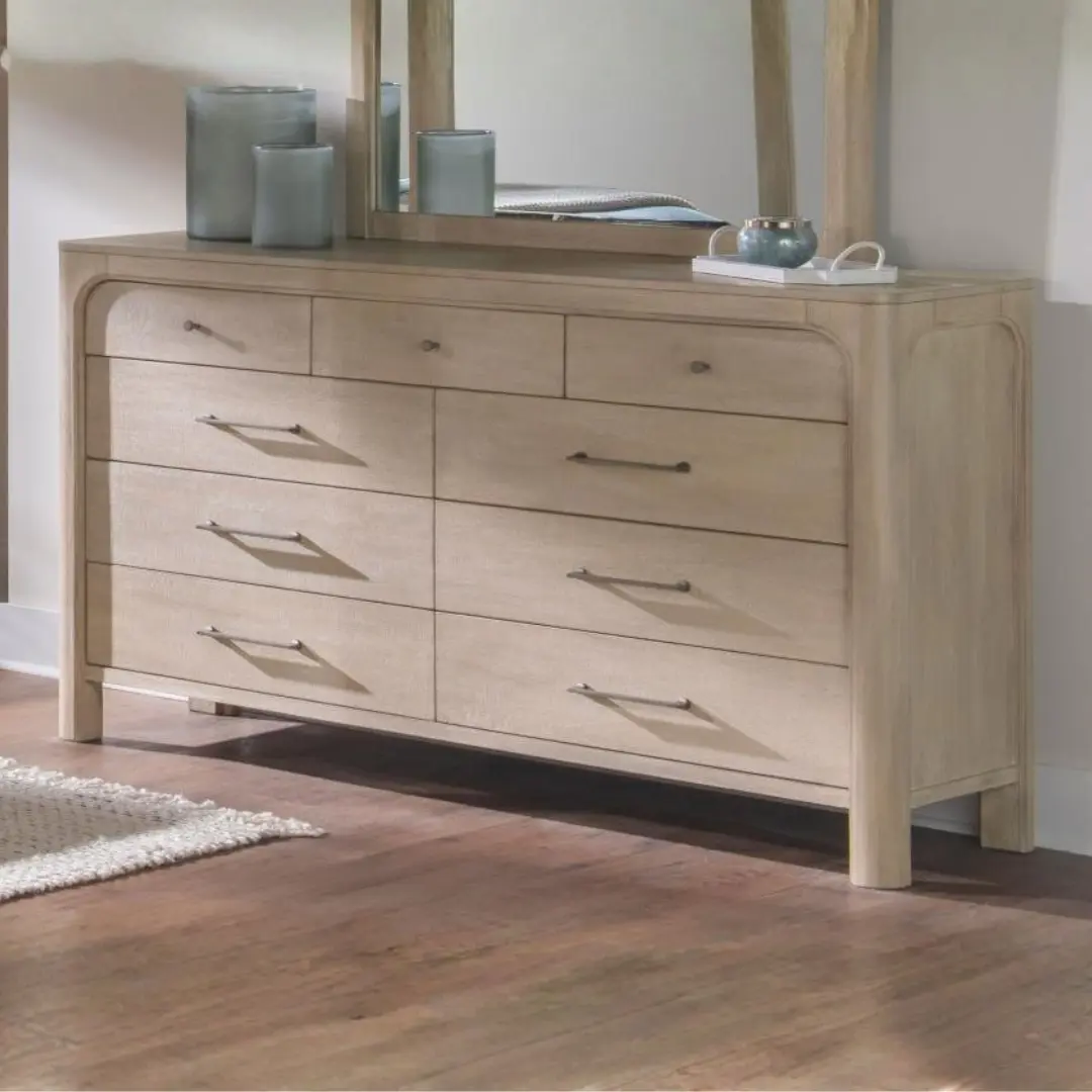 Solano 9 Drawer Mahogany Dresser Cabinet By Coaster Furniture | Mobilia Cleopatra 3 Mahogany Dresser