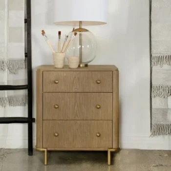 Three Drawer Nightstand