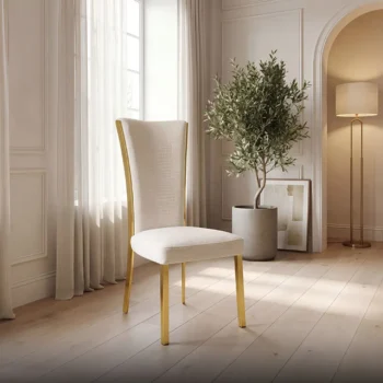 white side chair