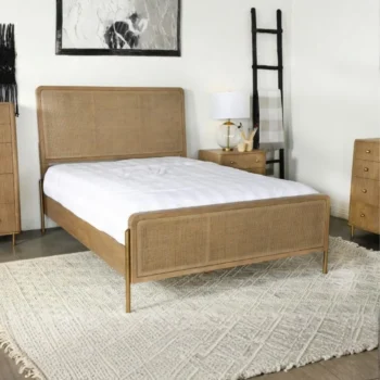 Rattan Panel Bed