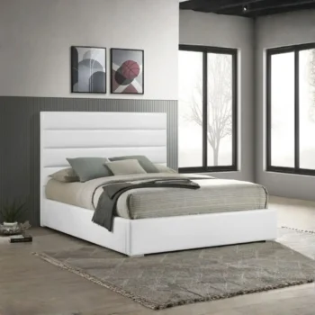 Leather Upholstered Bed