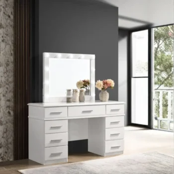 Vanity Table Lighted Mirror