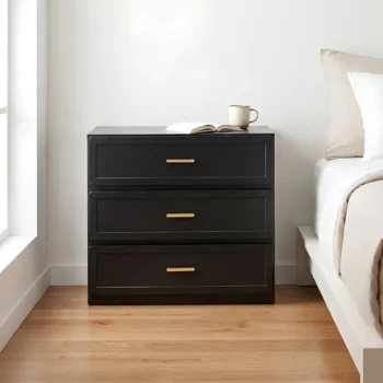Nightstand with 3 Drawers