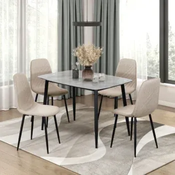 Measure Dining Chairs First Dining chairs measured before a financing offer