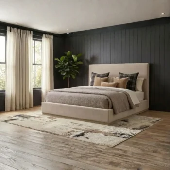 Upholstered Platform Bed