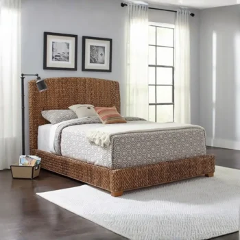 Banana Leaf Panel Bed