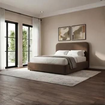 Velvet Storage Bed