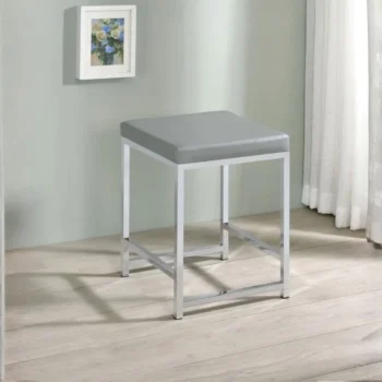Padded Cushion Vanity Stool