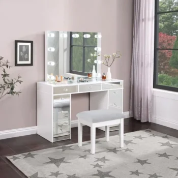 Makeup Vanity Table Set