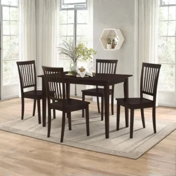 Rectangular Dining Table Set for 4