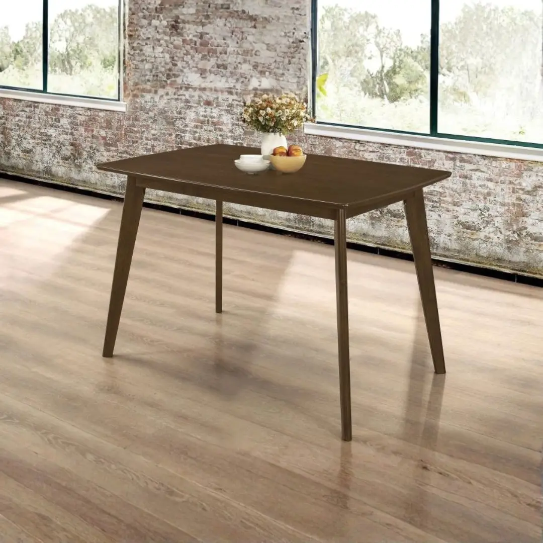 Kersey Rectangular Dining Table For 4 By Coaster Furniture | Mobilia Cleopatra 3 Rectangular Dining Table for 4