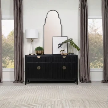 Black Sideboard Cabinet