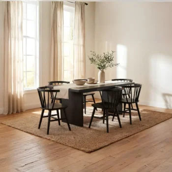 6 Seater Dining Table Set