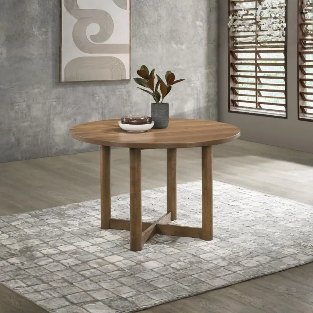 Crestmore Mid Century Dining Room Tables By Coaster Furniture | Mobilia Cleopatra 3 Mid Century Dining Room Tables